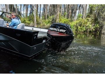 Mercury 115HP Uzun Şaft Marşlı-Trimli Enjeksiyonlu Deniz Motoru