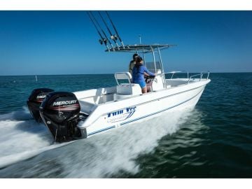Mercury 80HP Uzun Şaft Marşlı-Direksiyonlu-Trimli ve Enjeksiyonlu Deniz Motoru