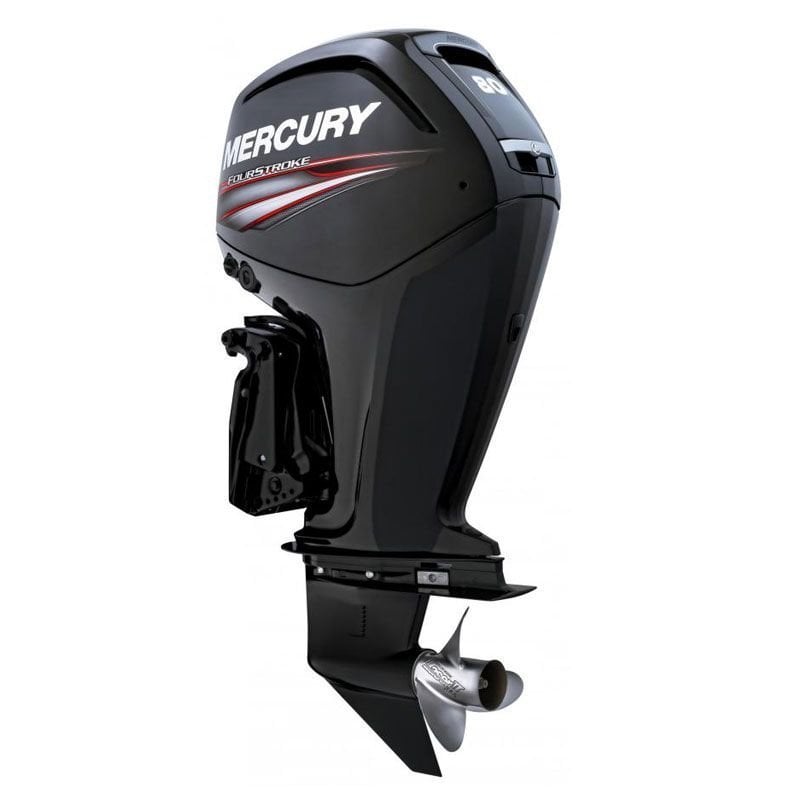 Mercury 80HP Uzun Şaft Marşlı-Direksiyonlu-Trimli ve Enjeksiyonlu Deniz Motoru