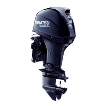 Tohatsu 50 HP EFI Uzun Şaft Marşlı-Trimli Direksiyon Sistemli Deniz Motoru