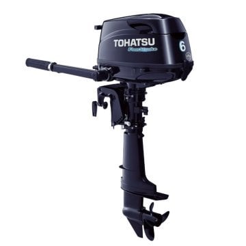 Tohatsu 6 HP Uzun Şaft Manuel Deniz Motoru