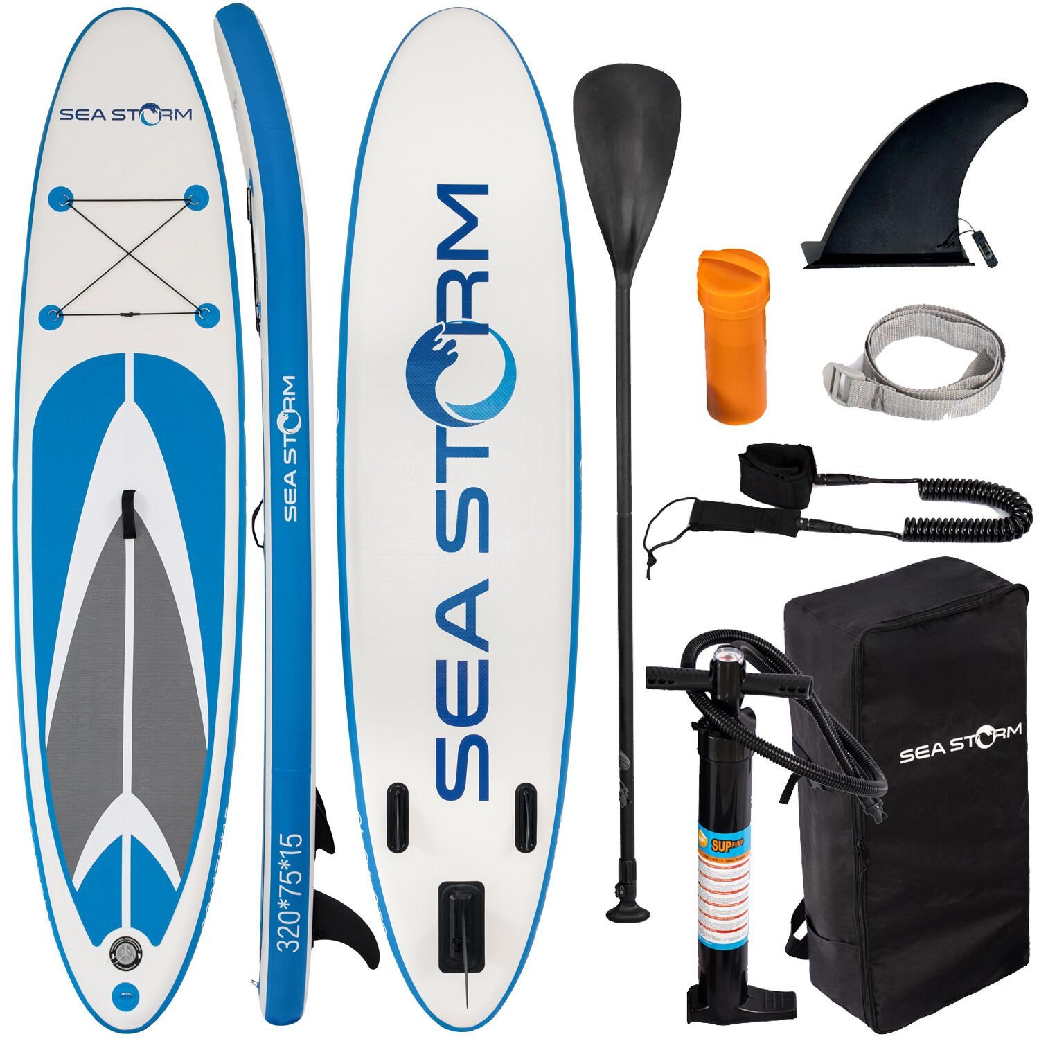 Sea Storm SUP Şişme Sörf Tahtası Stand Up Paddle Board 320*75*15 cm Model.3