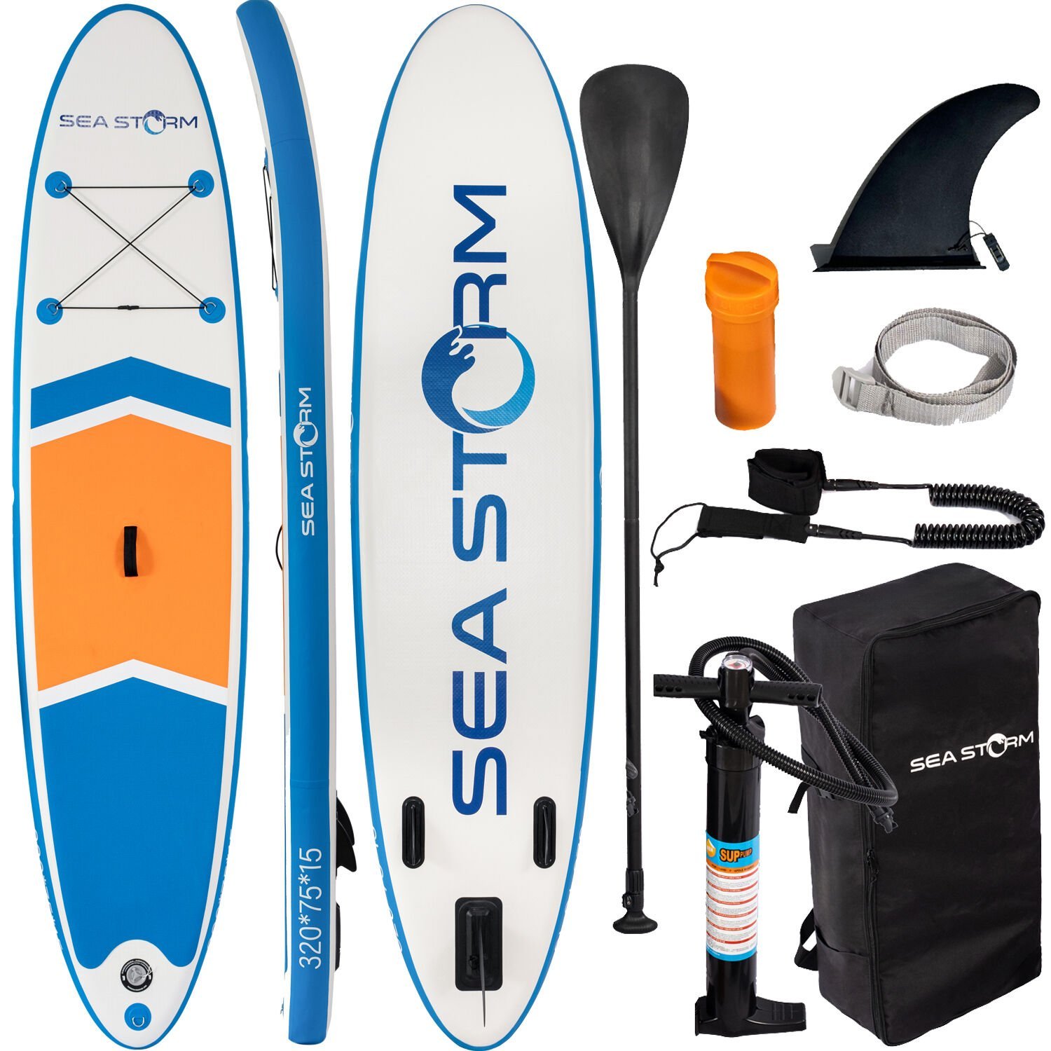 Sea Storm SUP Şişme Sörf Tahtası Stand Up Paddle Board 320*75*15 cm Model.4