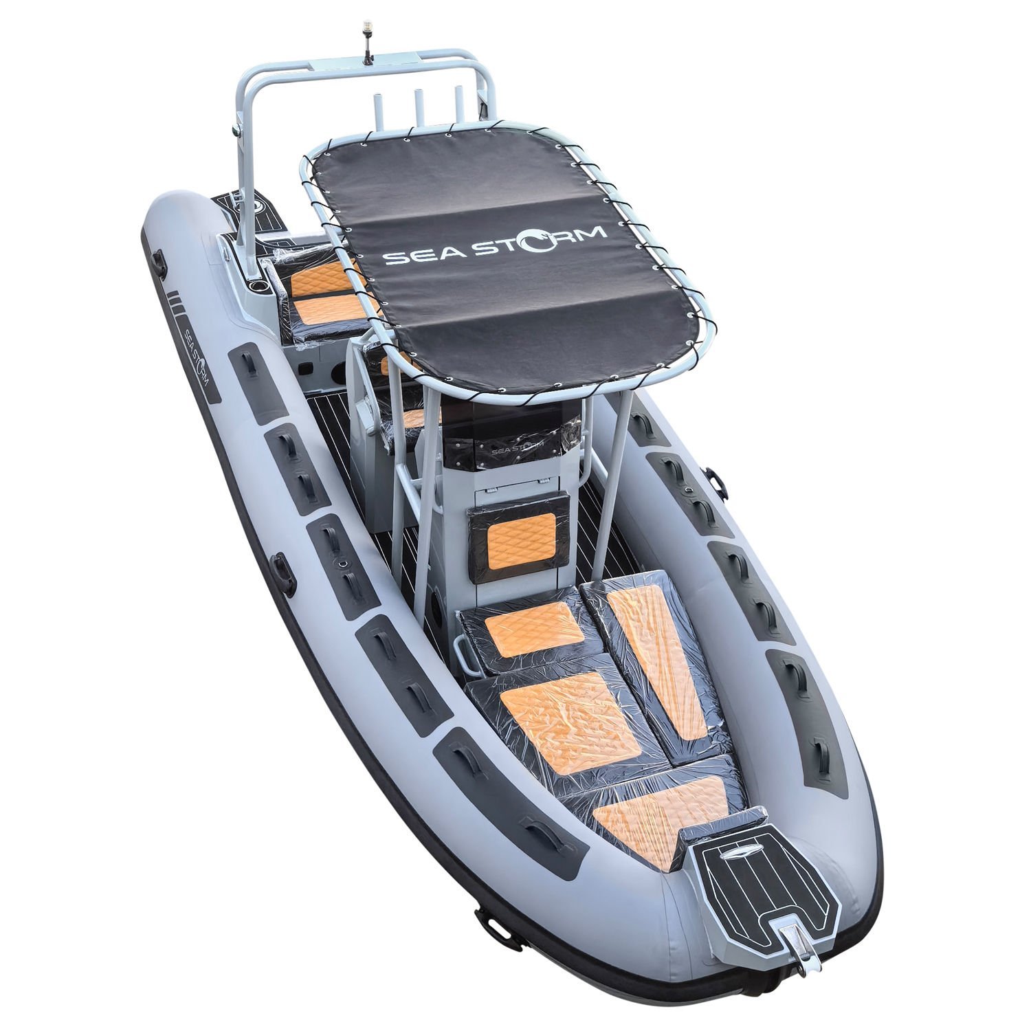 Sea Storm RSP-600 Alüminyum Gövde Konsollu Rollbarlı Hypalon Şişme Bot