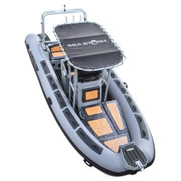 Sea Storm RSP-600 Alüminyum Gövde Konsollu Rollbarlı Hypalon Şişme Bot