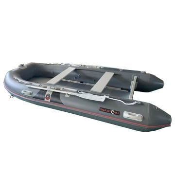 Sea Storm 380 Ahşap Katlanır Tabanlı Dark Gray Şişme Bot