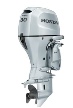 Honda 80 Uzun Şaft Marşlı Trimli Direksiyonlu Deniz Motoru