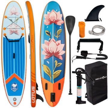 Sea Storm SUP Şişme Sörf Tahtası Stand Up Paddle Board 320*79*15 cm Model.5 LOTUS1