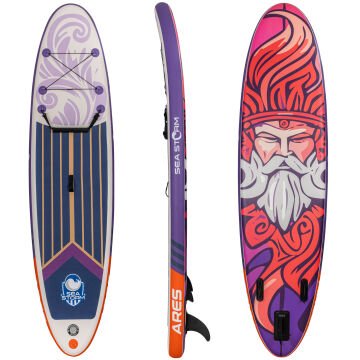 Sea Storm SUP Şişme Sörf Tahtası Stand Up Paddle Board 320*79*15 cm Model.6 ARES