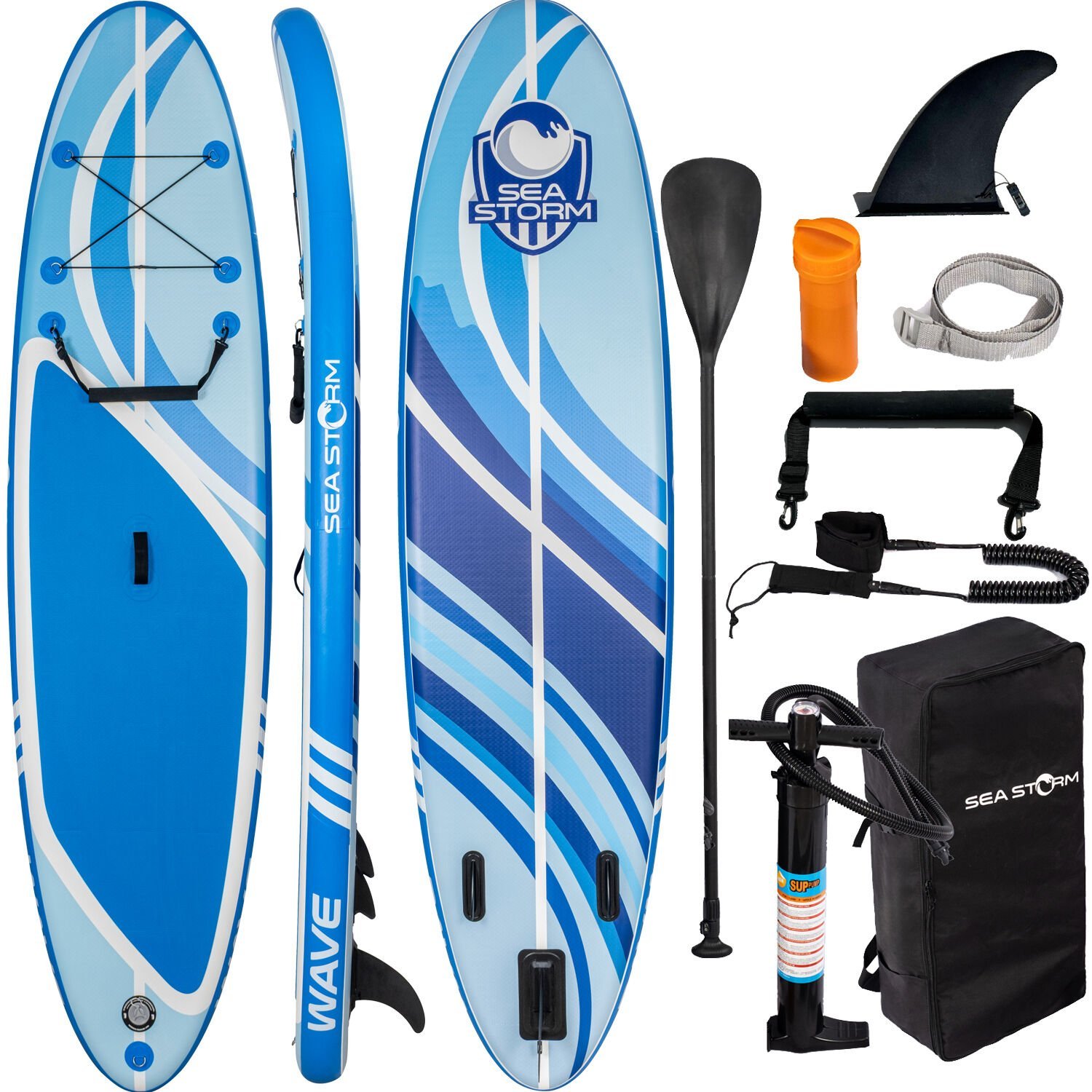 Sea Storm SUP Şişme Sörf Tahtası Stand Up Paddle Board 320*79*15 cm Model.Y-8 WAVE