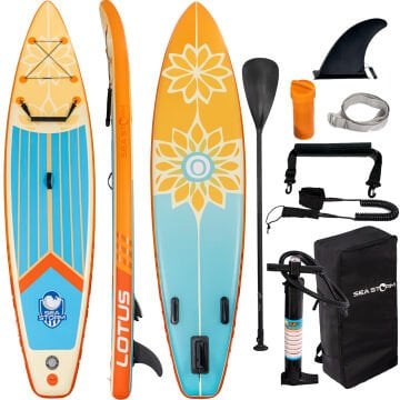 Sea Storm SUP Şişme Sörf Tahtası Stand Up Paddle Board 360*81*15 cm Model.2 LOTUS2