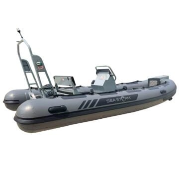 Sea Storm 460 Alüminyum Taban Konsollu Rollbarlı Şişme Bot