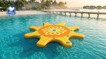 Sea Storm Şişme Sup Park İskelesi(Yoga Adası) 3 Metre Çap