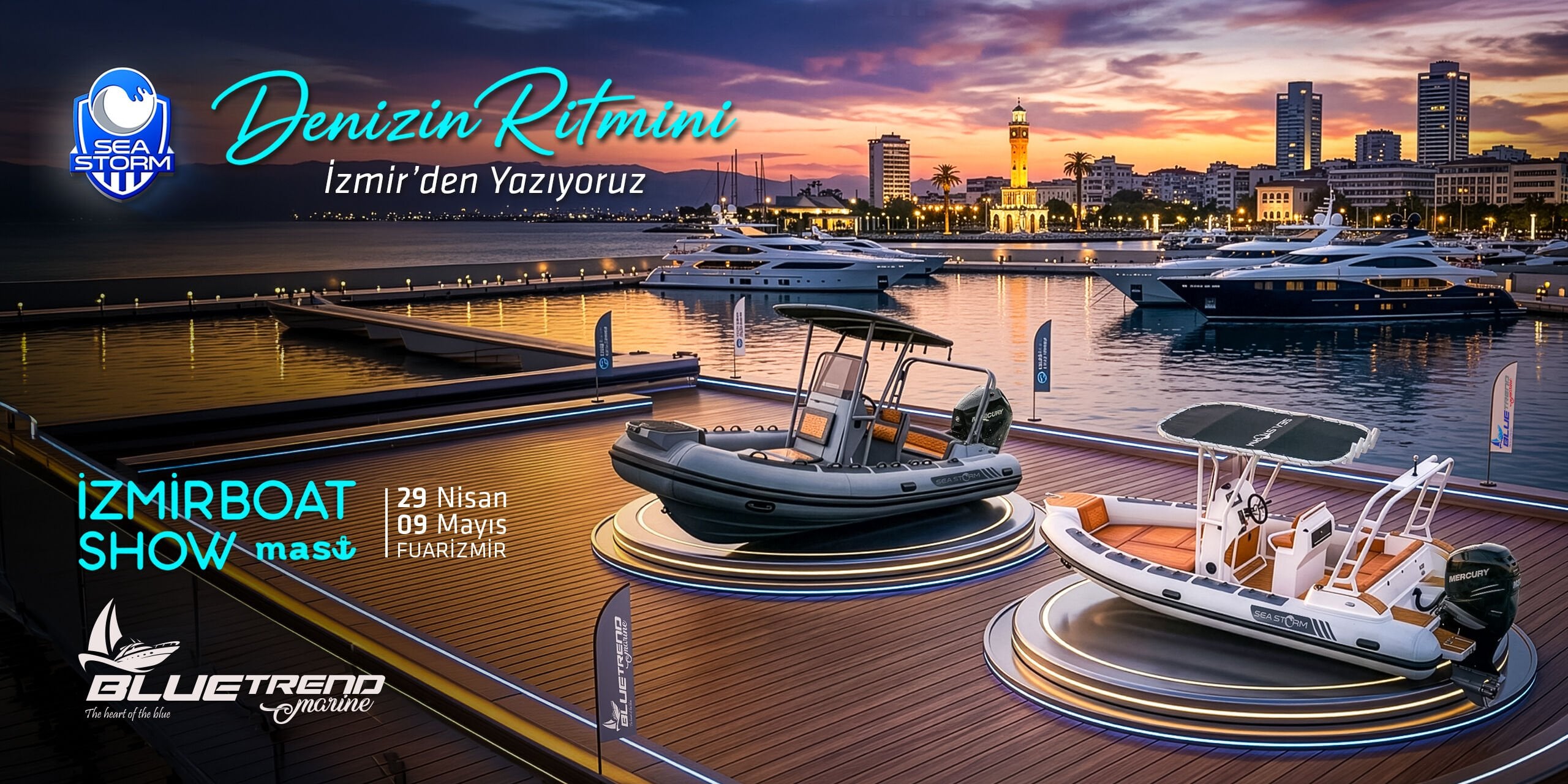İzmir Boat Show'dayız