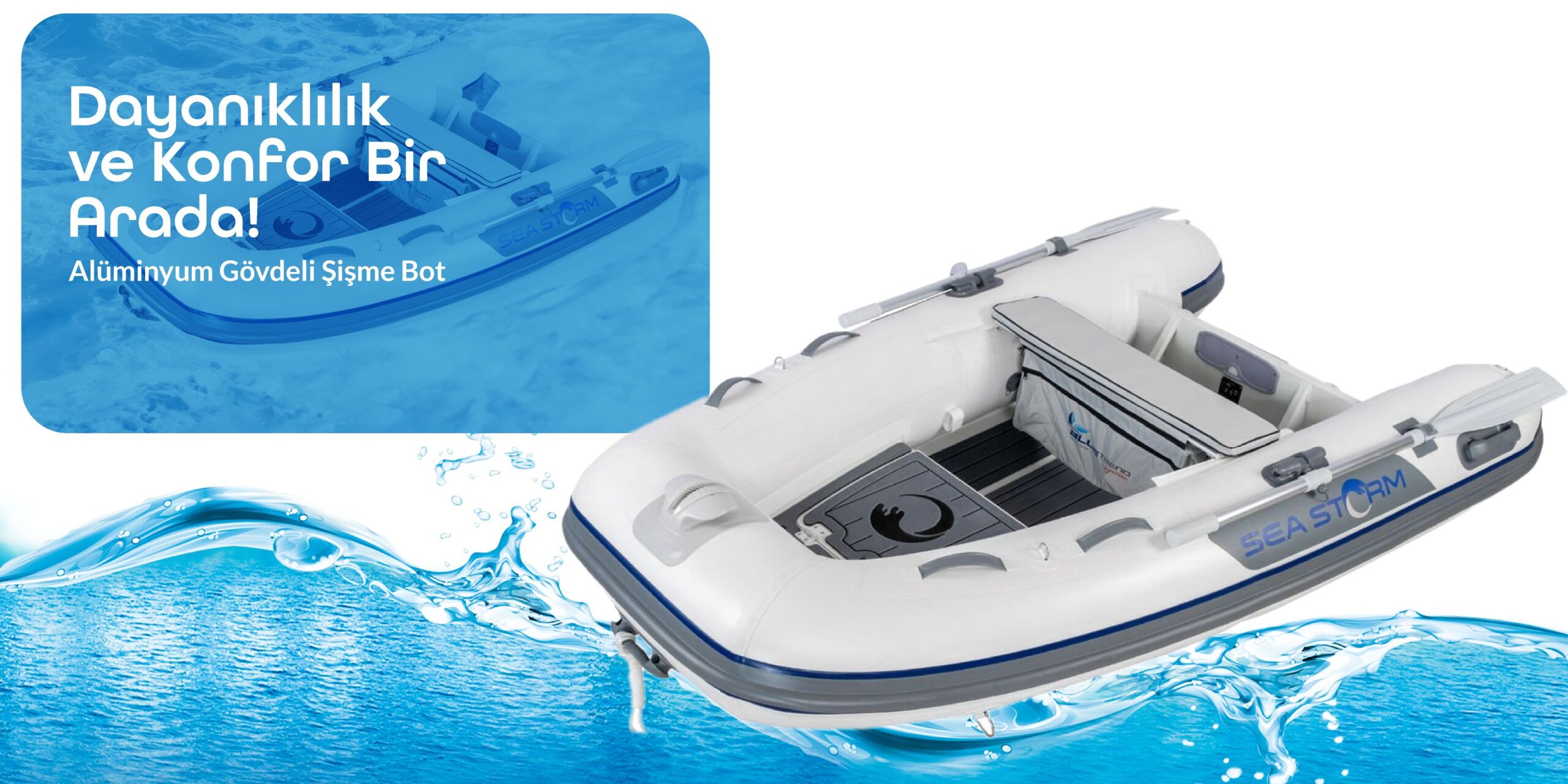 Sea Storm Alüminyum Gövdeli Şişme Bot
