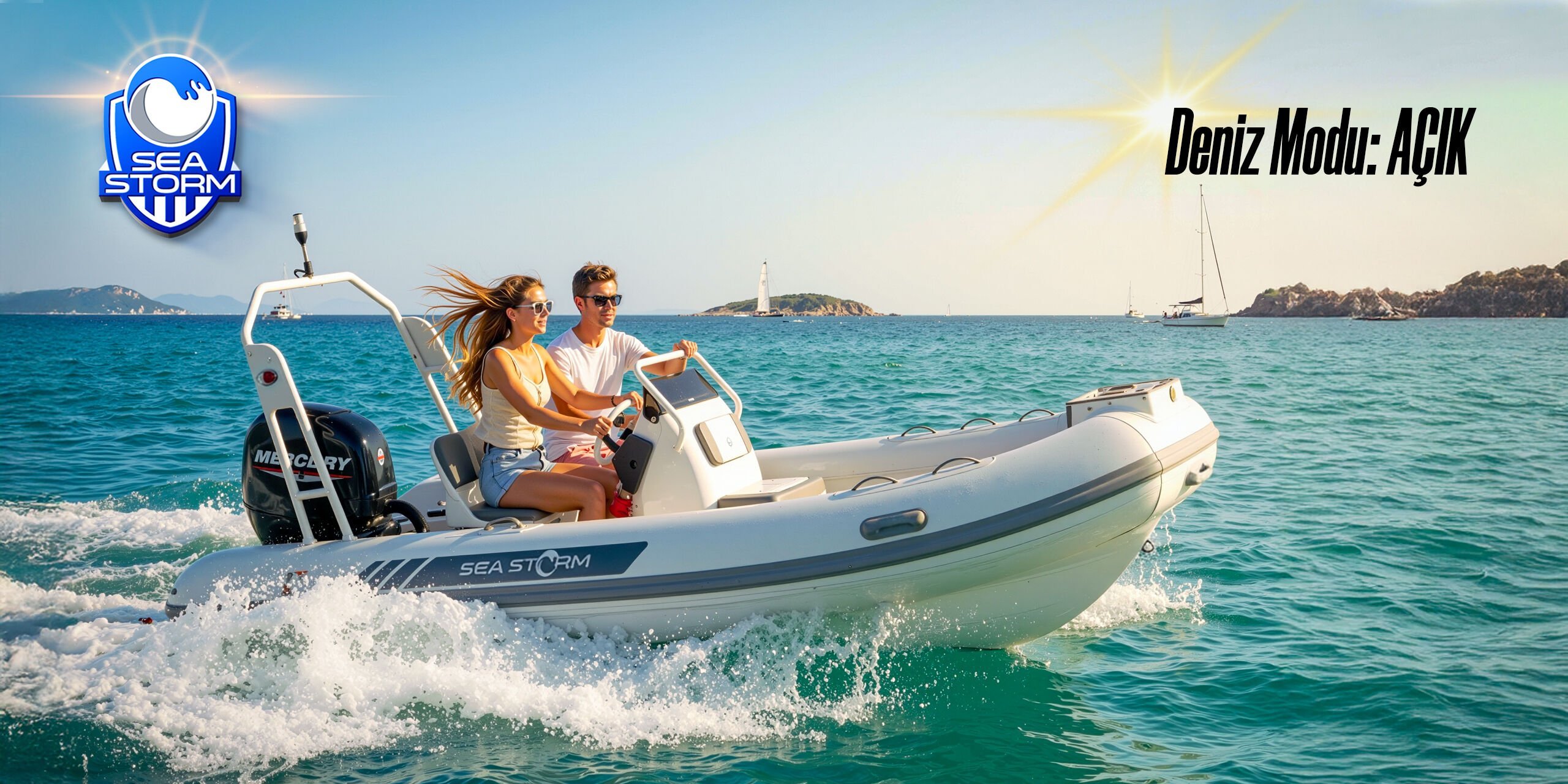 Deniz Modu Açık, Sea Storm Şişme Bot